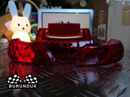 ФАРА "МЁД" СТОП-СИГНАЛА И ПОВОРОТНИКОВ красная DIO AF 17 / AF 18 / AF 25