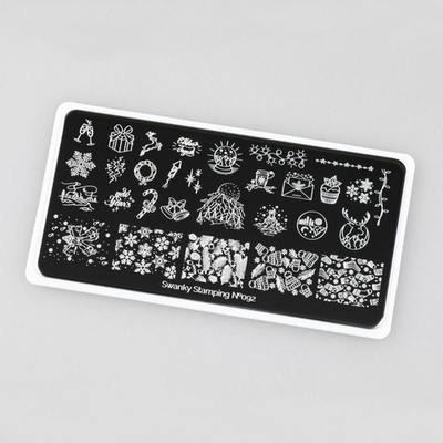 Swanky Stamping Пластина для стемпинга 092