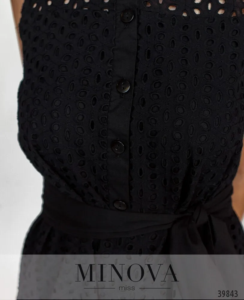 Платье 3146-черный Minova