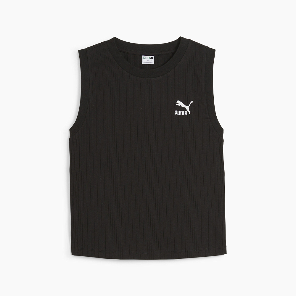 Женская майка PUMA CLASSICS Ribbed Relaxed Tank