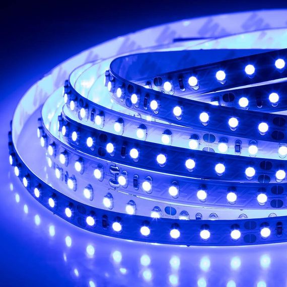 Светодиодная лента Arlight 9,6W/m 120LED/m 3528SMD синий 5M 008783(1)