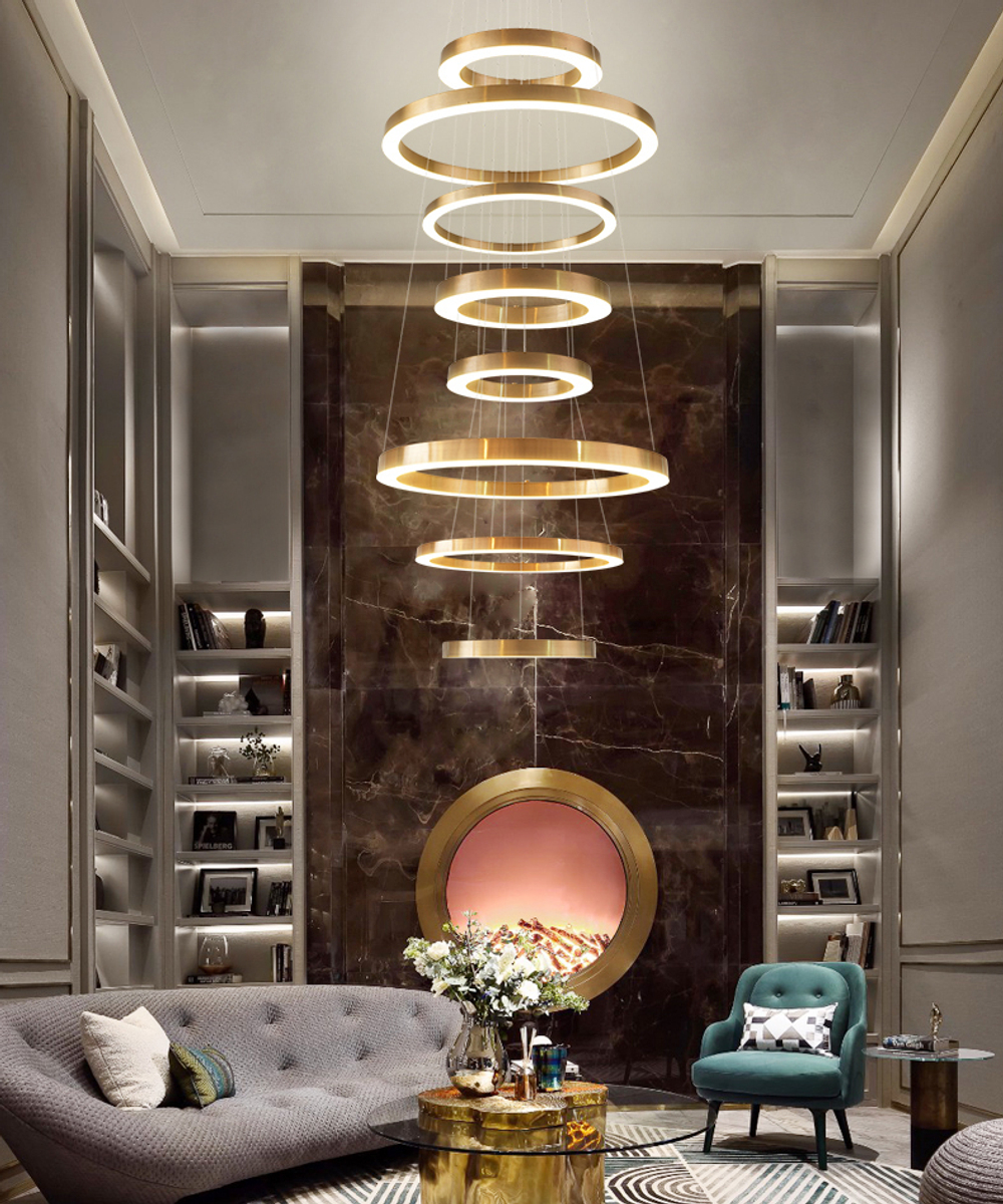 Pendant design lamp  Light Ring 4 by HENGENG