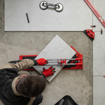 Плиткорез 600 х 16 мм, "Балеринка", поворотный металлический угольник MTX