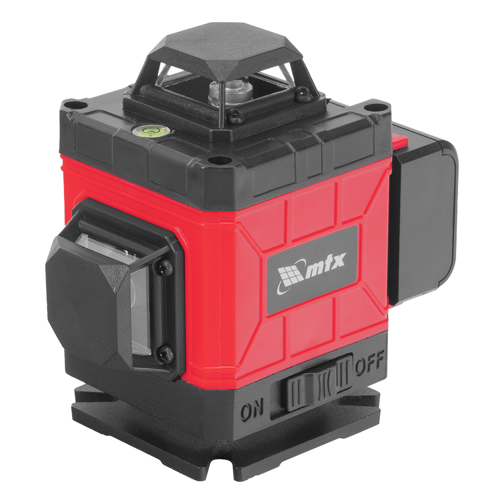 Лазерный уровень м-призм. ML 360-4 Pro SET, 30 м, акк. Li 3000 мАч, состоит из 2 частей MTX