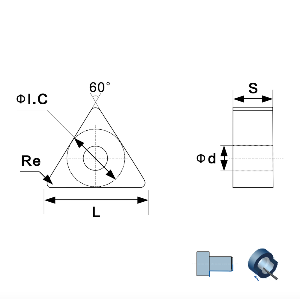TNMG160404R-VF1 VM5035 пластина для точения