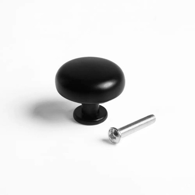 Ручка кнопка РКО36BL черная 3671619