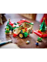 Конструктор новогодний 40746 Грузовик Санта-Клауса