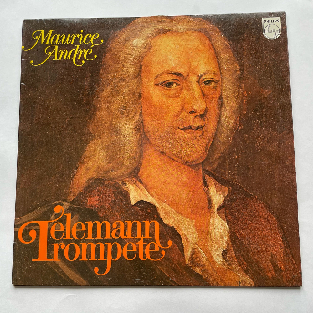Винтажная виниловая пластинка LP Maurice Andre, Georg Philipp Telemann Telemann Trompete (Германия)