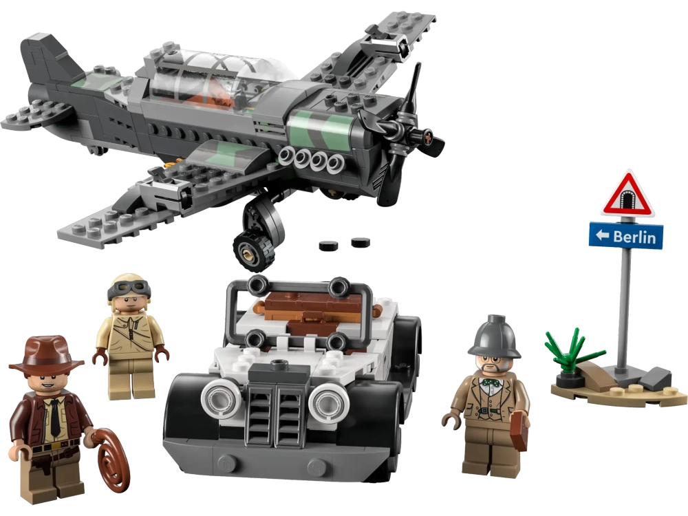 Конструктор LEGO Indiana Jones 77012 Погоня за истребителем на самолете