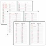 Ежедневник датированный 2025 А5 138x213 мм BRAUBERG "Select", балакрон, желтый, 115812