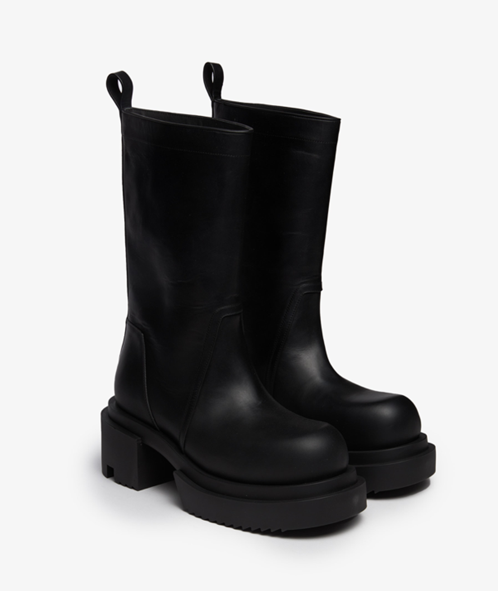 Rick Owens | Pull On Bogun Leather Boots