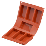 Форма для приготовления пирожных rettangolo силиконовая