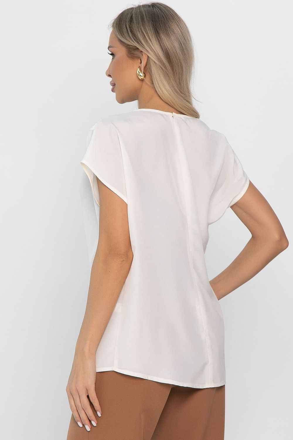 Блуза Маркиза (молочная) Б14565-30М LT Collection