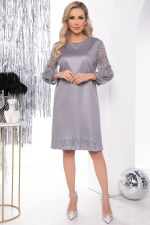 Платье "Джина" (грей) П7834 LT Collection