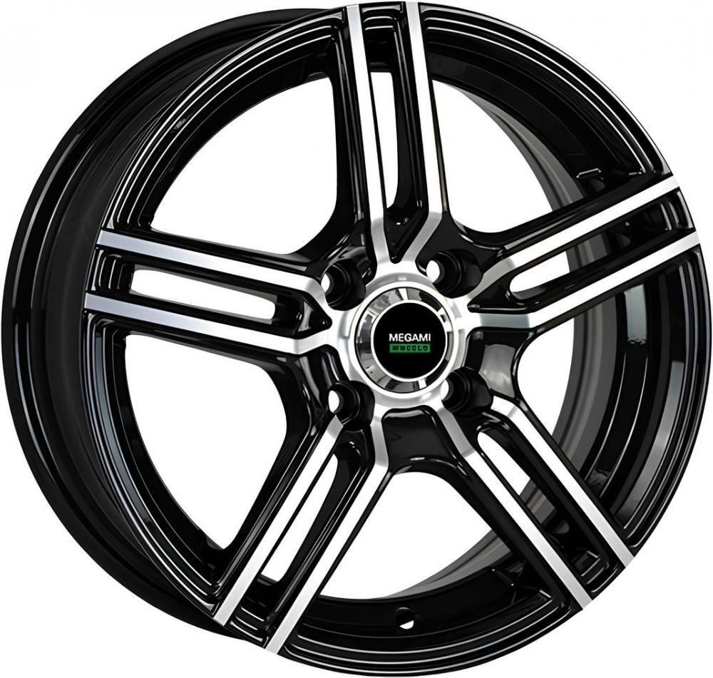 Megami MGM-1 5.5x14 4x100 ET 35 Dia 73.1 (BFP)