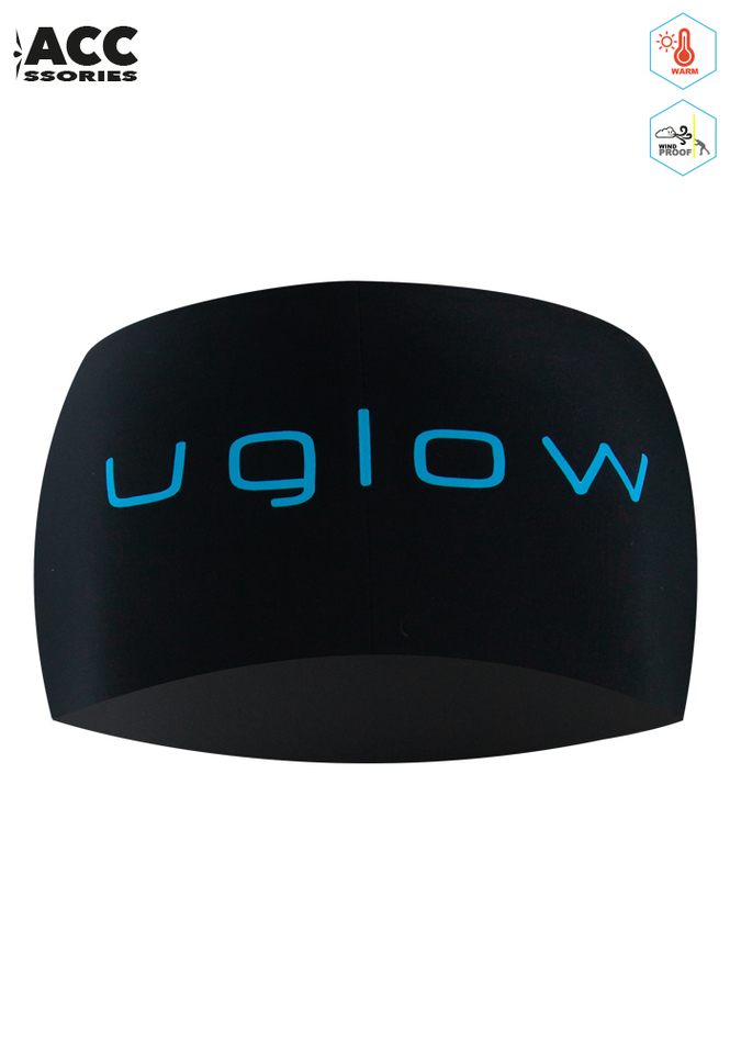 ПОВЯЗКА RUN HEADBAND | BLACK BLUE