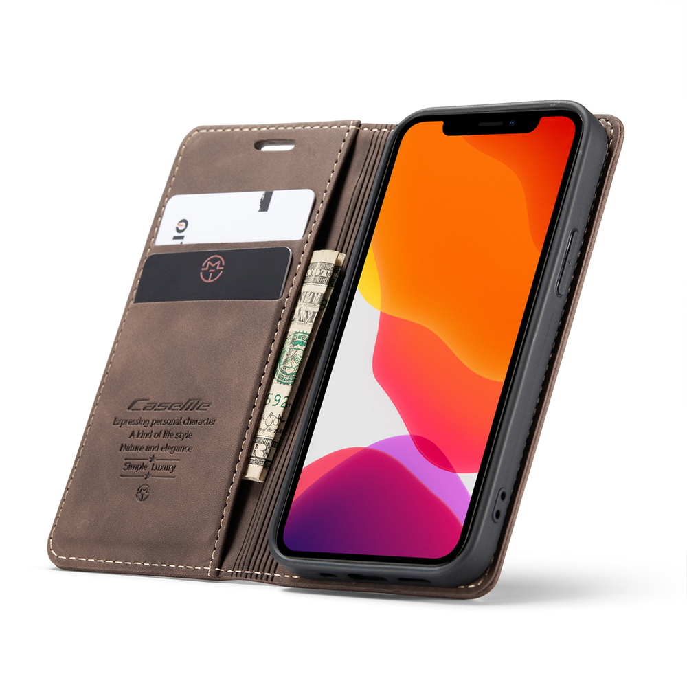 Чехол-книжка CaseMe Matte iPhone 12/12 Pro