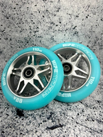 Набор колес HIPExtreme H3 110*24 мм, серебро/ментоловый