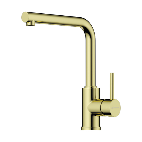 смеситель для кухни Omoikiri Nakagawa-LG латунь/светлое золото