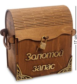 КФ- 63 Сундук-копилка «Золотой запас» бол.