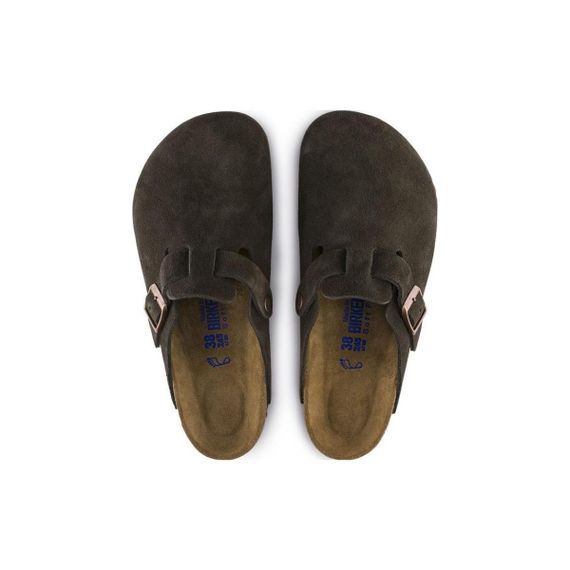 Birkenstock Boston Soft Footbed Домашние тапочки Темно-кофейный Унисекс