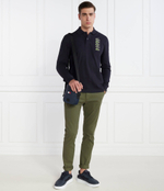 Поло Lacoste - темно-синий(PH3462)