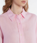 Льняная рубашка Sams\u00f8e Sams\u00f8e - пудро-розовый(F24100188)