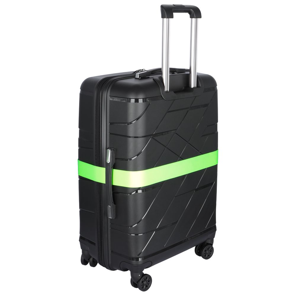 Чемодан 464 / Полипропилен / С Ремнем