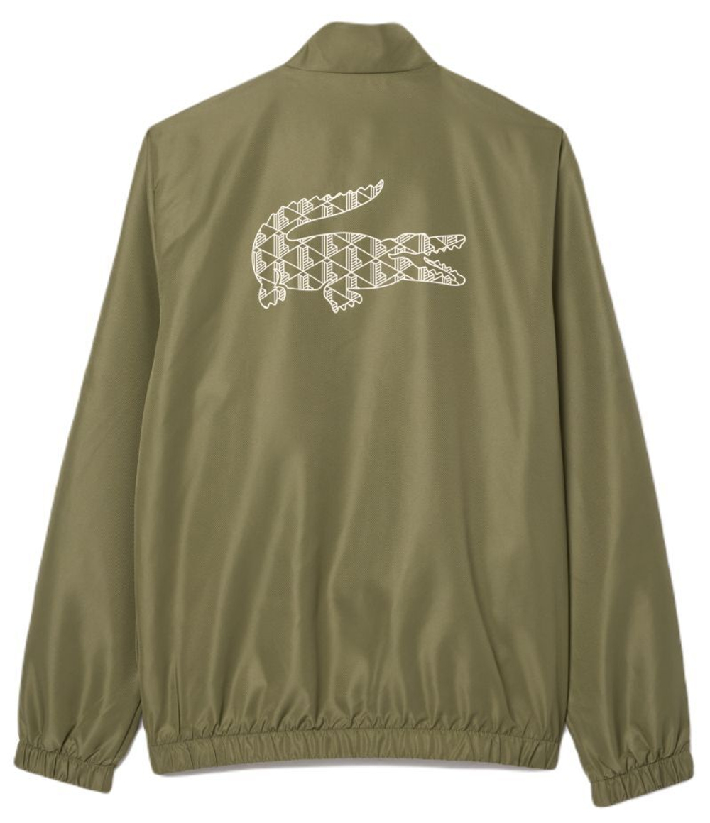 Мужской теннисный костюм Lacoste Tracksuit Set - зеленый