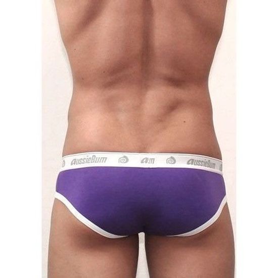 Мужские трусы брифы фиолетовый Aussiebum Undies Classic AB00101