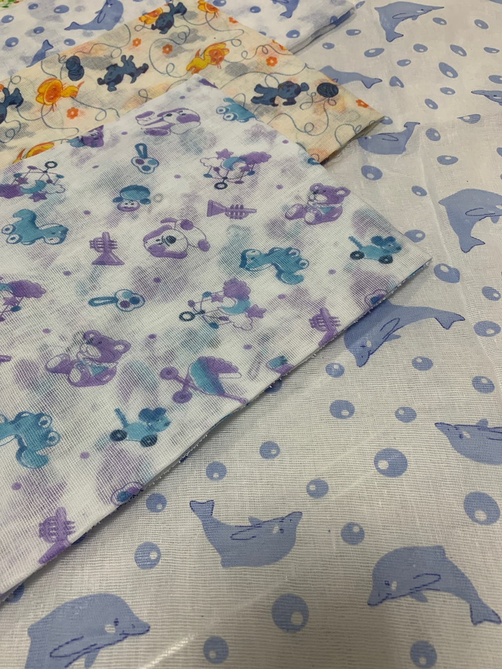 Набор ситцевых пеленок (5 штук) 80*120 (Людин А.В.)