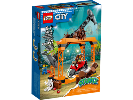 Конструктор LEGO City - Трюковое испытание Нападение акулы 60342