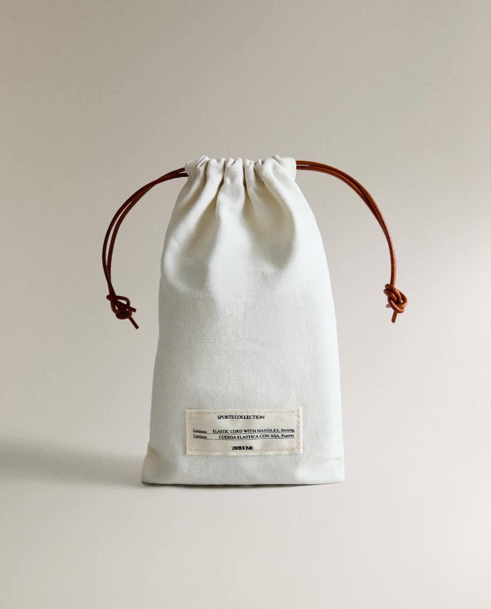 Zara Home Декоративная фигурка из дерева, цвет бежевый, 167 см