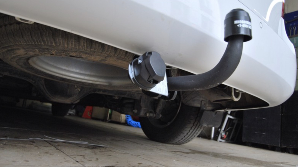 Фаркоп для Hyundai H1 2008-2018, 2018-2023 Тип шара: A. Нагрузки: 2000/90 кг, HY 26