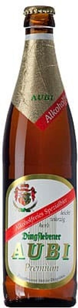 Пиво Дингслебенер Ауби Безалкогольное / Dingslebener Aubi 0.5 - стекло