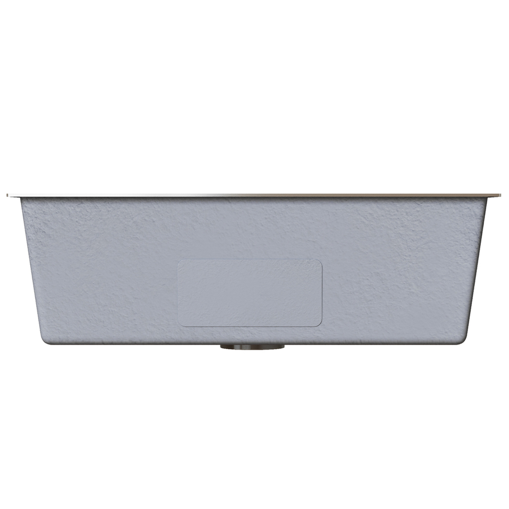 Мойка подст.монтаж 53х43 (3,0) вып 3 1/2  MIXLINE PRO 22см с сифоном (сатин НАНО декор)