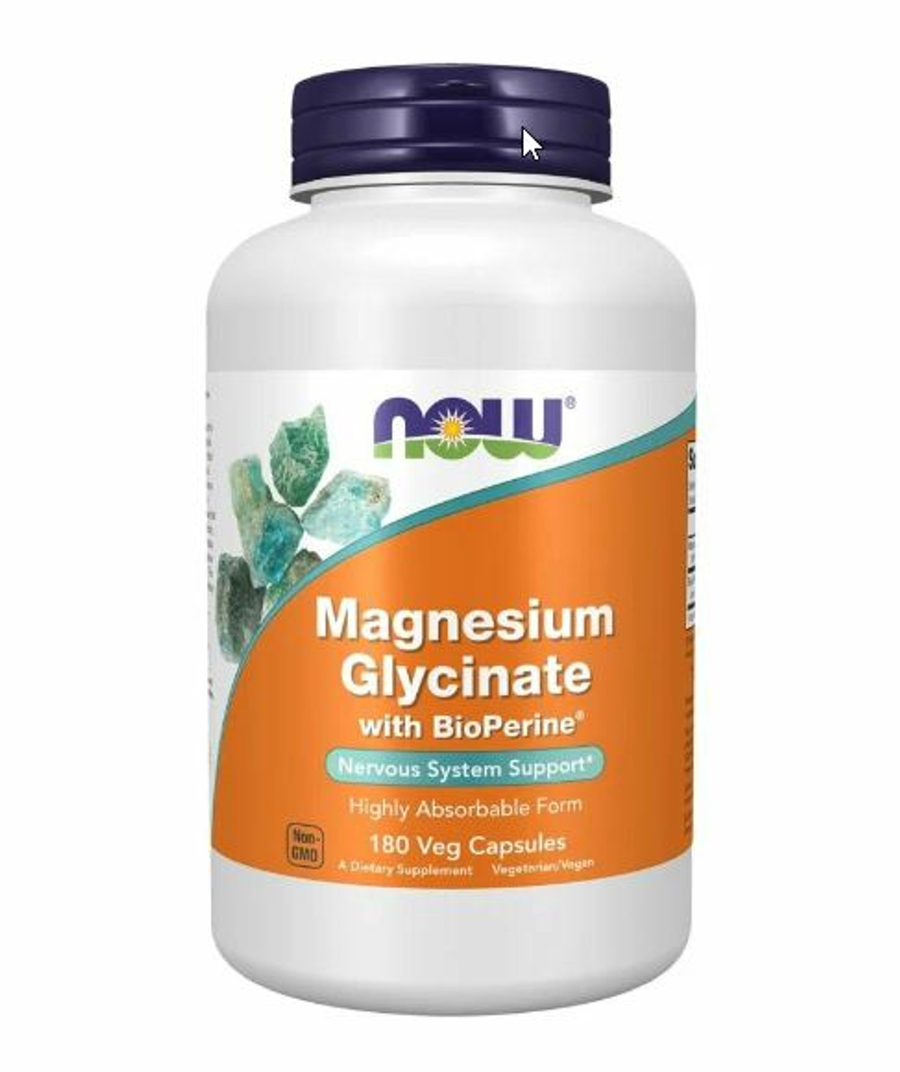 NOW Magnesium Glycinate (180 таб.) [M]