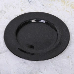 Тарелка 26см «Блэк рояль» черная