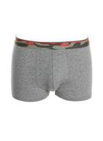 Мужские трусы-боксеры с широкой резинкой в милитари стиле (Размер: XXL) (Цвет: черный)