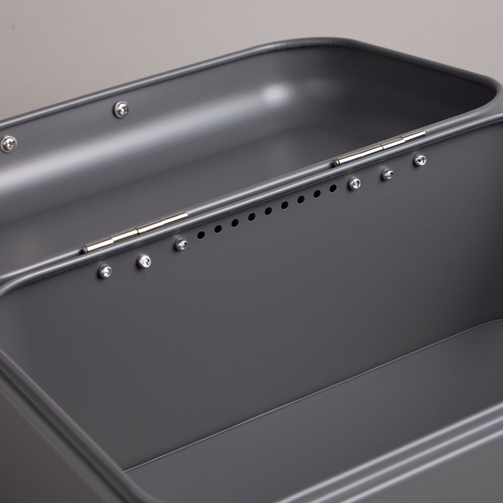 ХЛЕБНИЦА AGNESS 30Х19,5Х15,5СМ С 2-МЯ БАНКАМИ Д/СЫП. ПРОД. D11,5СМ, H16,5СМ