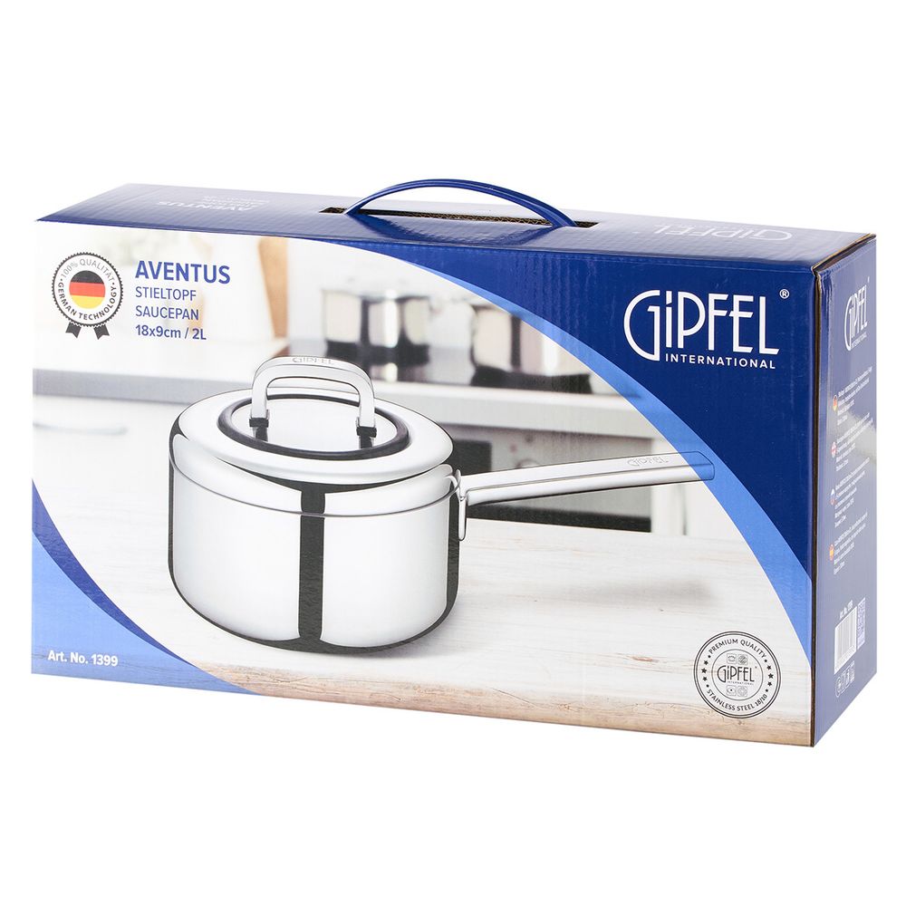 Ковш из нержавеющей стали Gipfel Aventus 1399 18 см/2 л