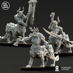 Beastmen Centigors Command Group