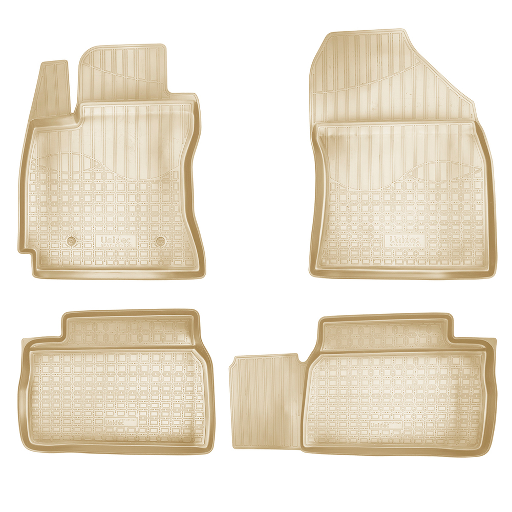 Ковры в салон Norplast/Unidec для Lifan 720 (2014-)Полиуретан,Бежевый, арт.NPA11-C51-020-B