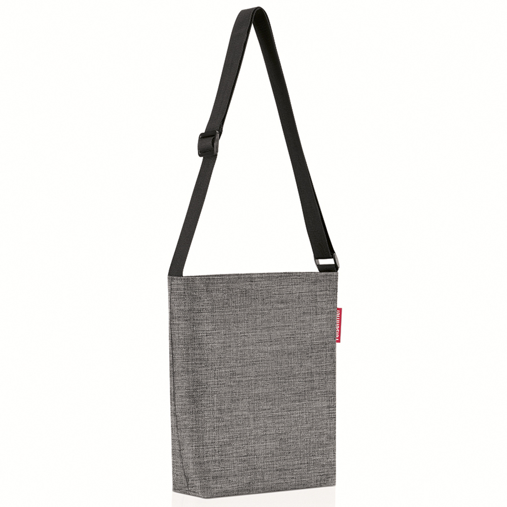 Сумка shoulderbag s twist silver
