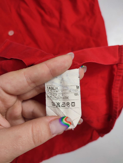 Рубашка Sisley яркая 46 размер