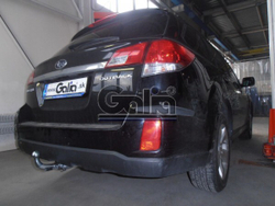 Фаркоп оцинкованный Galia S102C для Subaru Outback 2009-2015(паспорт и сертификат в комплекте)(без электрики)