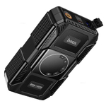 Hoco QS6 Clever смарт насос+портативный аккумулятор для запуска авто (8000mAh) (black) (Краснодар склад)