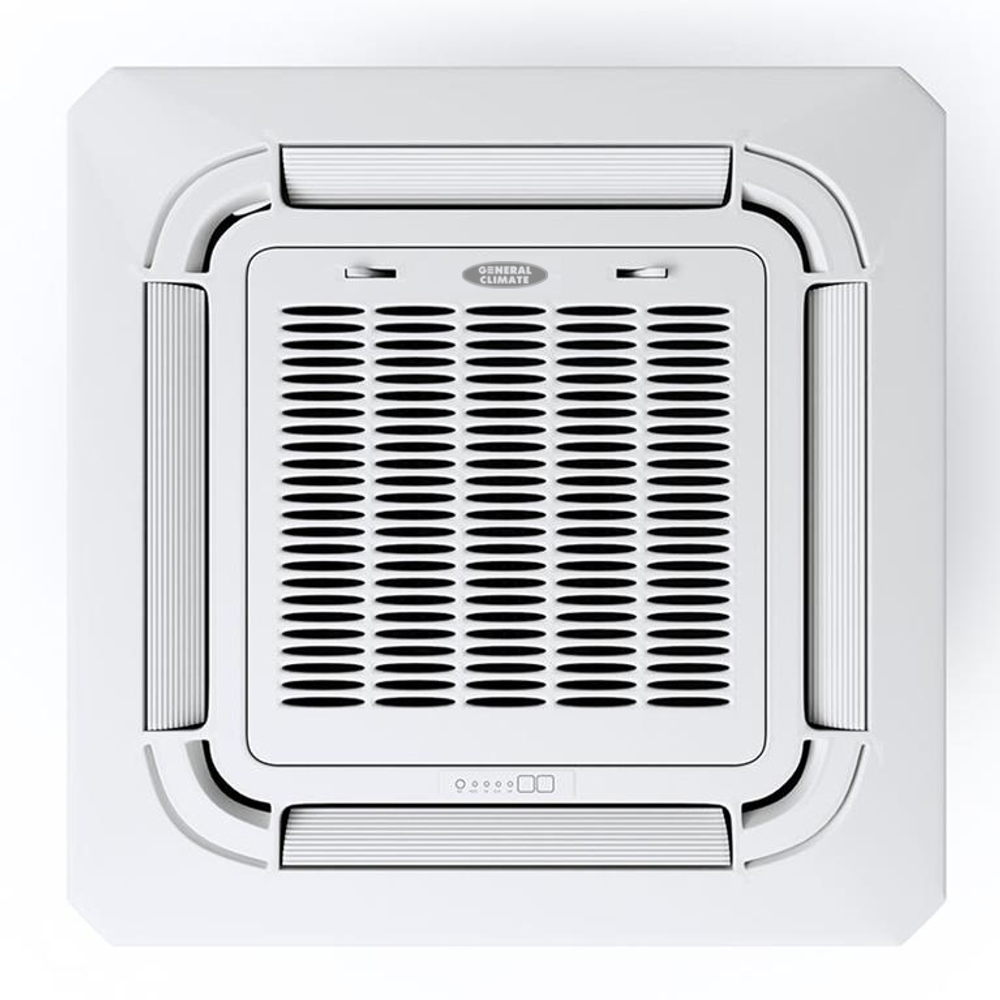 Полупромышленная сплит-система кассетного типа (компактная) General Climate GC-4C18HRN2(c) / GU-U18H2
