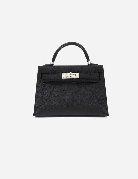 Сумка Hermes Epsom Mini Kelly 20 Palladium Hardware 
