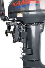 YACHTMAN-340 СК белый-черный + KAMISU T 9.9 BMS (комплект лодка + мотор)